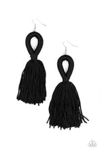 Load image into Gallery viewer, Tassels and Tiaras - Black - Paparazzi