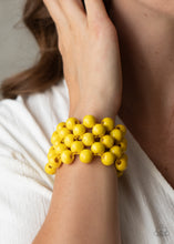 Load image into Gallery viewer, Tiki Tropicana - Yellow - Paparazzi