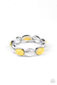 Decadently Dewy - Yellow - Paparazzi