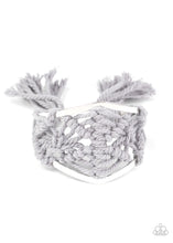 Load image into Gallery viewer, Macrame Mode - Silver - Paparazzi