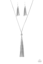 Load image into Gallery viewer, Hold My Tassel - Silver - Paparazzi