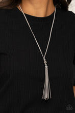 Load image into Gallery viewer, Hold My Tassel - Silver - Paparazzi