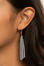 Load image into Gallery viewer, Hold My Tassel - Silver - Paparazzi