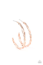 Load image into Gallery viewer, Twisted Tango - Rose Gold - Paparazzi