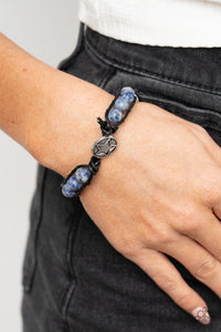 Homespun Stones - Blue - Paparazzi