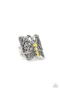 Butterfly Bling - Yellow - Paparazzi