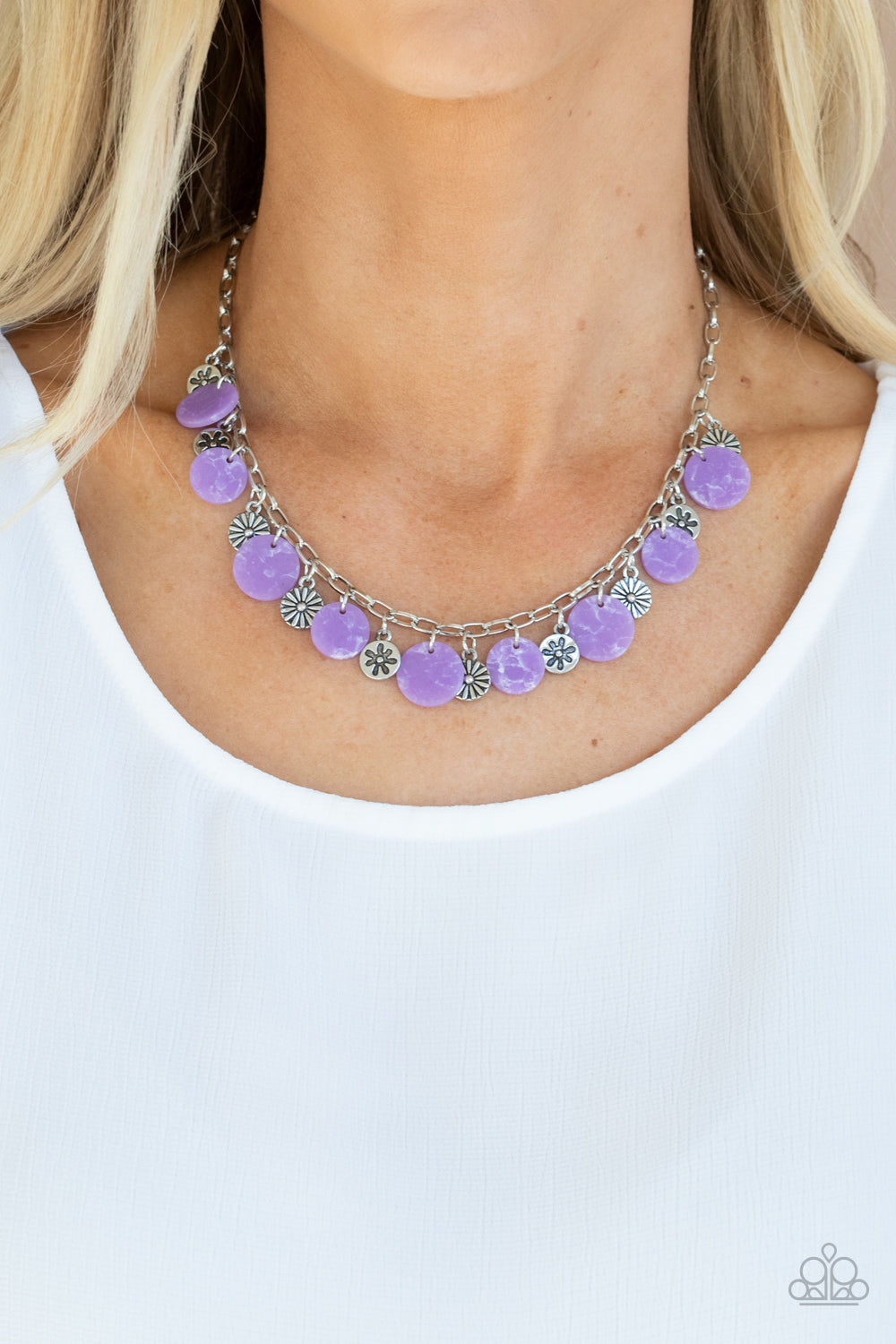 Flower Powered - Purple - Paparazzi