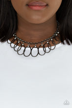 Load image into Gallery viewer, Double OVAL-time - Black - Paparazzi