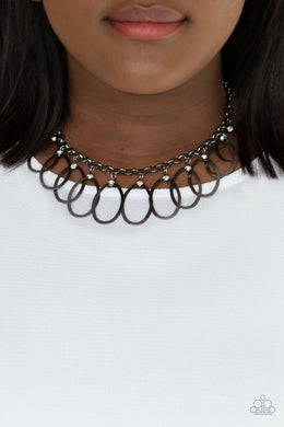 Double OVAL-time - Black - Paparazzi