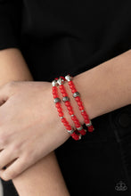 Load image into Gallery viewer, Here to STAYCATION - Red - Paparazzi