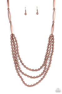 Beaded Beacon - Copper - Paparazzi