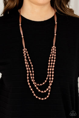 Beaded Beacon - Copper - Paparazzi