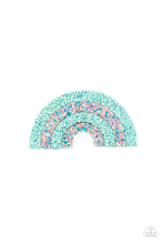 Load image into Gallery viewer, Rainbow Reflections - Blue - Hair Clip - Paparazzi