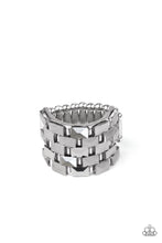 Load image into Gallery viewer, Checkered Couture - Silver - Paparazzi