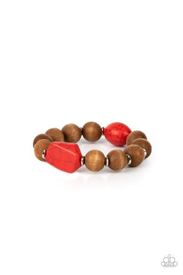 Abundantly Artisan - Red - Paparazzi