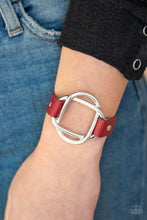 Load image into Gallery viewer, Nautically Knotted - Red - Paparazzi