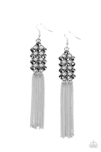 Tasteful Tassel - Silver - Paparazzi