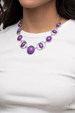 Load image into Gallery viewer, Eye of the BEAD-holder - Purple - Paparazzi