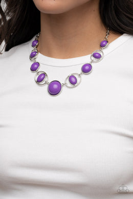 Eye of the BEAD-holder - Purple - Paparazzi