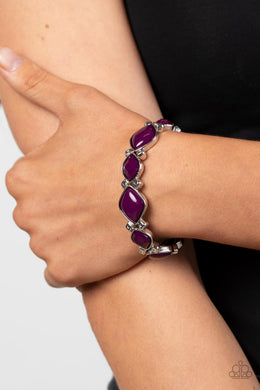 Boldly BEAD-azzled - Purple - Paparazzi