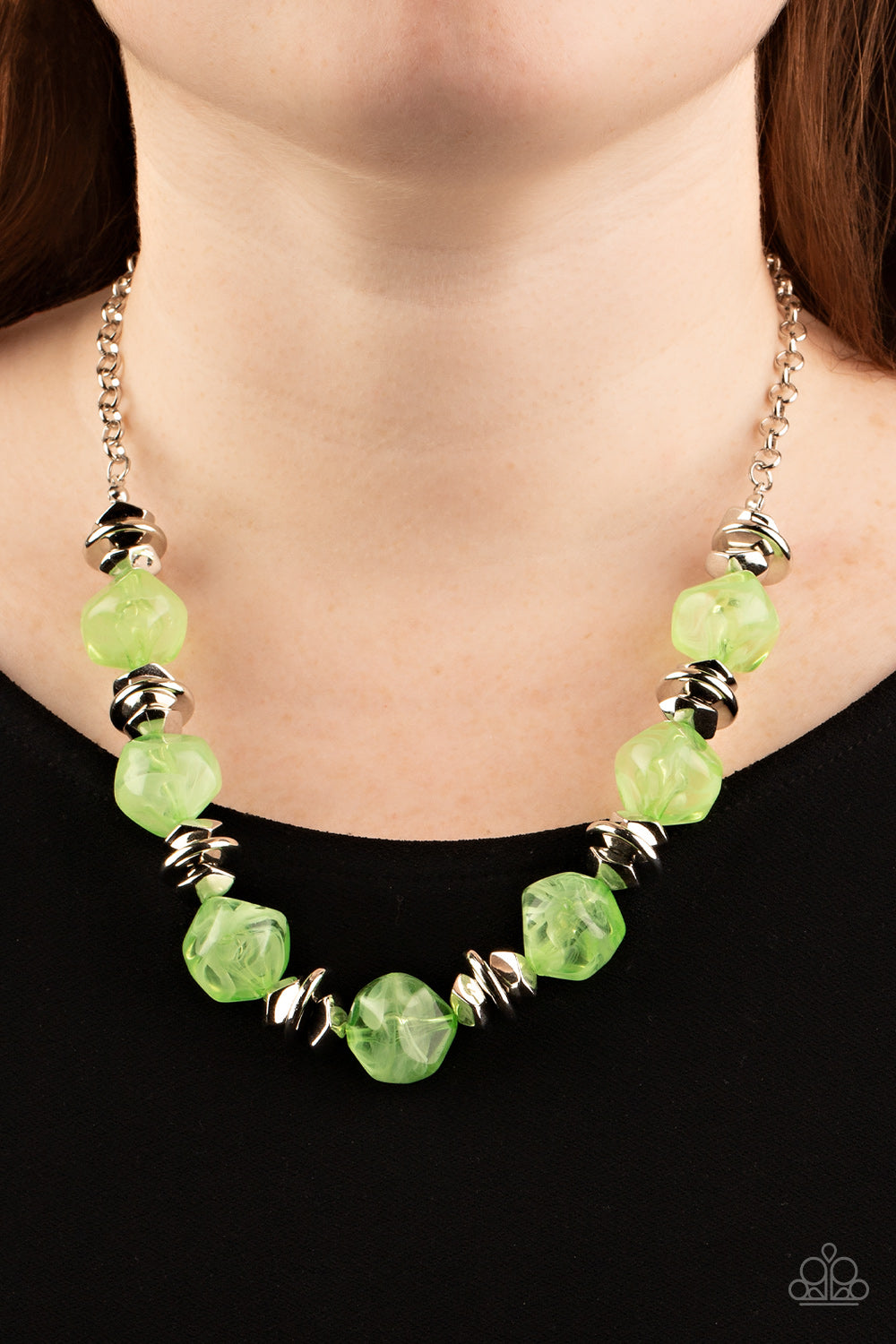 Island Ice - Green - Paparazzi