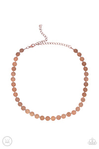 Flash Mob Flicker - Copper Choker - Paparazzi