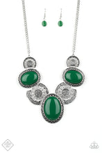 Load image into Gallery viewer, The Medallion-aire - Green - Paparazzi