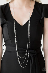 Colorful Cadence - White Beads - Paparazzi