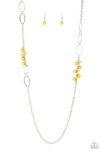 Flirty Foxtrot - Yellow - Paparazzi