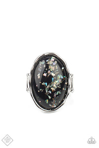 Glittery With Envy - Black - Paparazzi