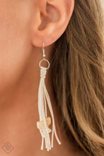Load image into Gallery viewer, Macramé Majesty - White - Paparazzi
