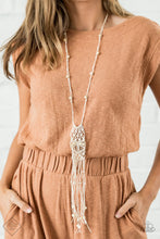 Load image into Gallery viewer, Macramé Majesty - White - Paparazzi