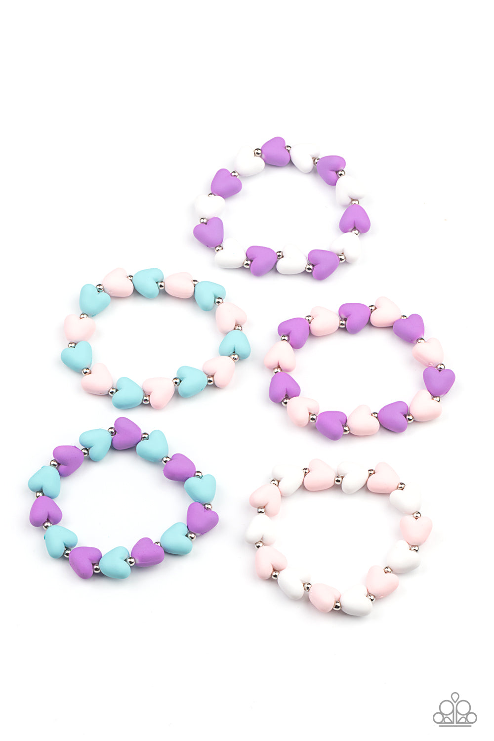 Starlet Shimmer - Heart Bracelets - Paparazzi