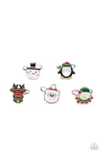 Load image into Gallery viewer, Starlet Shimmer - Christmas / Winter Rings - Paparazzi