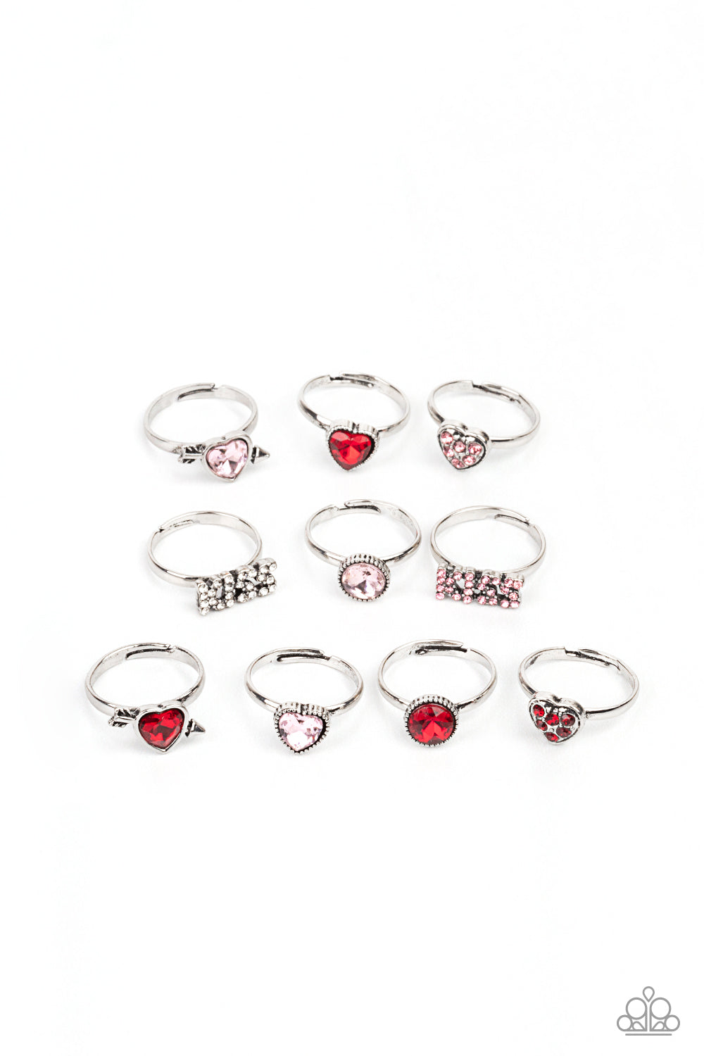 Starlet Shimmer Valentine's Day Rings