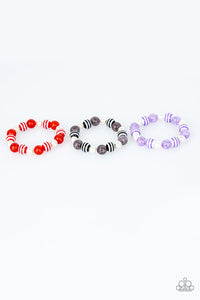 Starlet Shimmer - Striped Bracelets