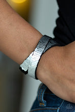 Load image into Gallery viewer, Under the Sequins - Silver/Black - Paparazzi