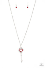 Load image into Gallery viewer, Unlock Your Heart - Red - Paparazzi