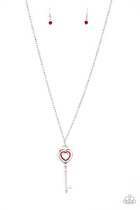 Unlock Your Heart - Red - Paparazzi