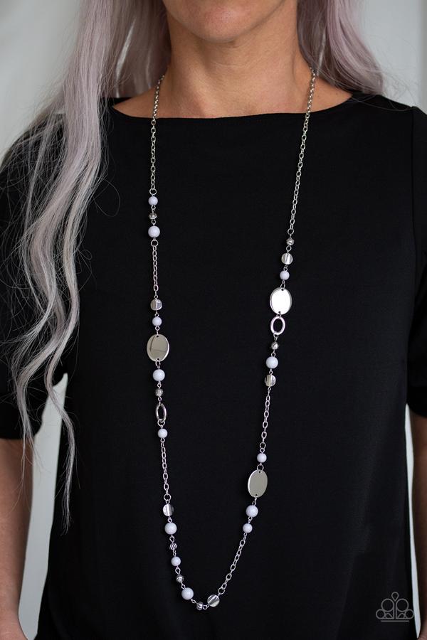 Serenely Springtime None - Silver - Paparazzi